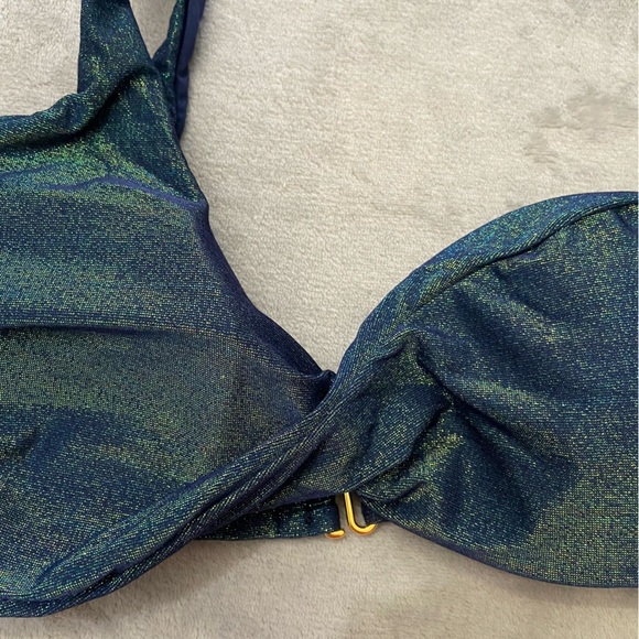 New! Baobab Ola bikini top in boreal sparkle shimmer 24321 - Picture 7 of 12